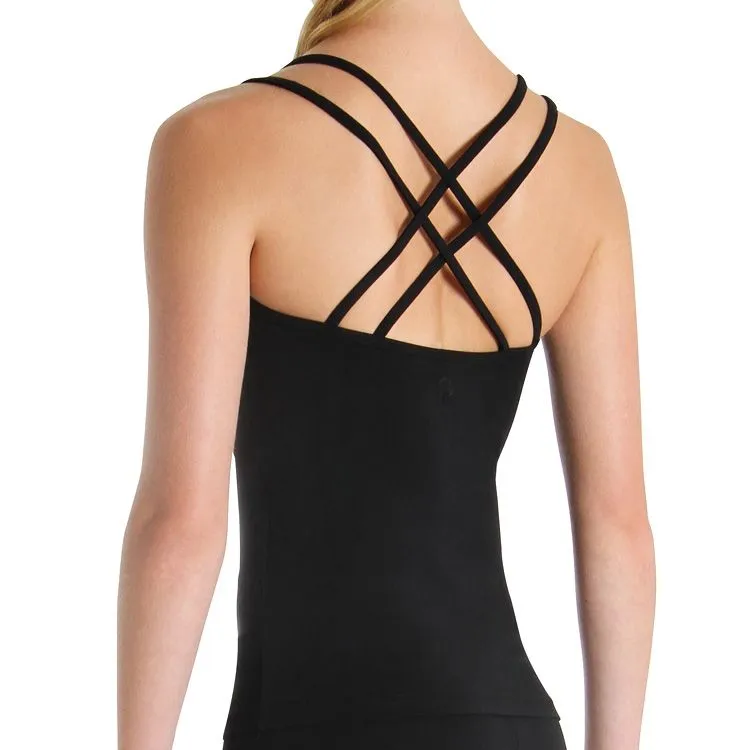 ZF5817 - Bloch Double Cross Womens Cami